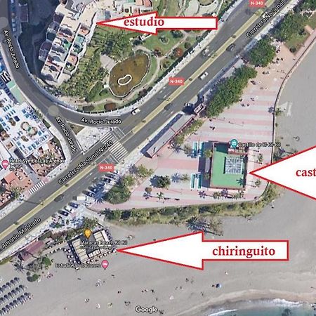 Estudio En Benalbeach, Vistas Mar, Primera Linea Playa เบนัลมาเดนา ภายนอก รูปภาพ