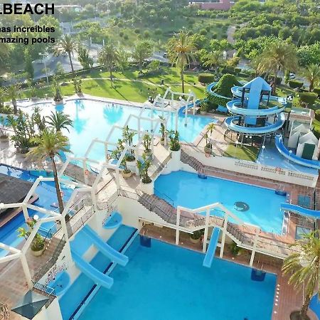 Estudio En Benalbeach, Vistas Mar, Primera Linea Playa เบนัลมาเดนา ภายนอก รูปภาพ
